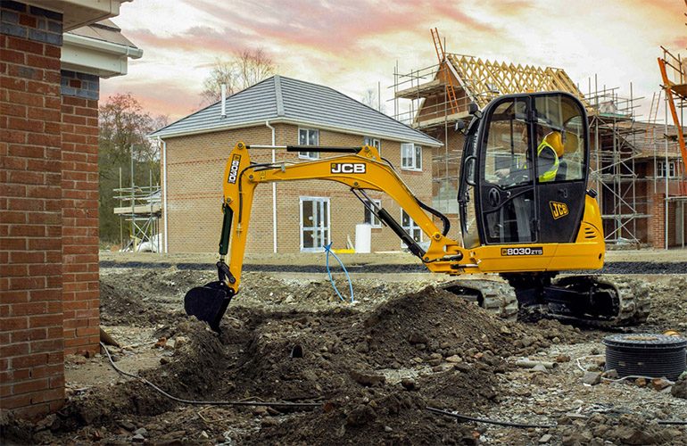 Мини-экскаватор JCB 8030